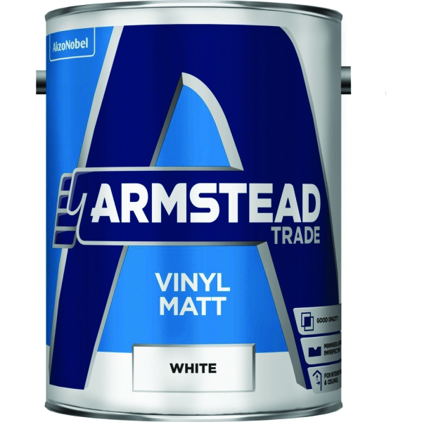 Armstead Vinyl Matt Brilliant White 5L