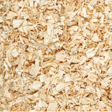 AWJ Natural Flake Wood Shavings Bale