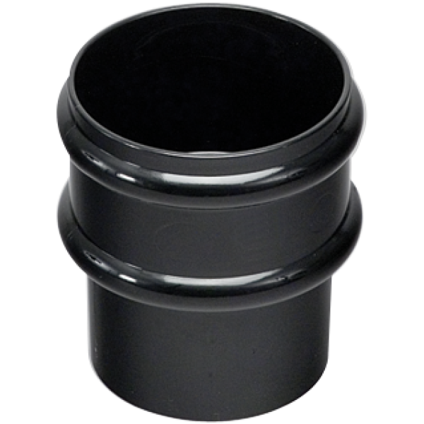 Marley 68mm Loose Pipe Socket Black