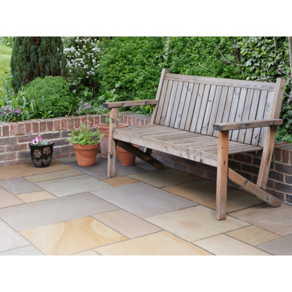 Sandstone Paving Sunset Buff 300x300