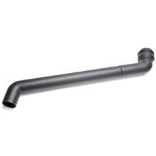 BRETT CAST IRON STYLE BR2000CI ROUND DOWNPIPE ADJUSTABLE OFFSET (250-650mm) BLACK