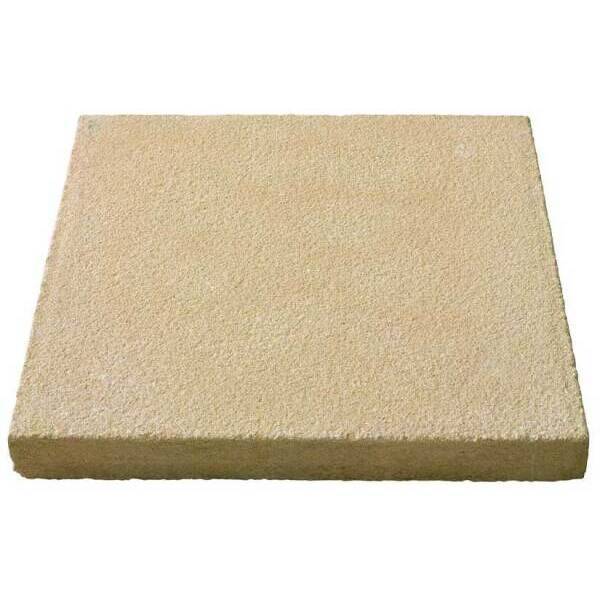 Brett Chaucer Textured Paving Buff 600 x 600 x 35mm