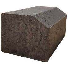 Brett Omega Kerb 200 x 100 x 60-80mm Charcoal