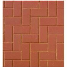 Brett Omega Paving 200x100x60mm Red