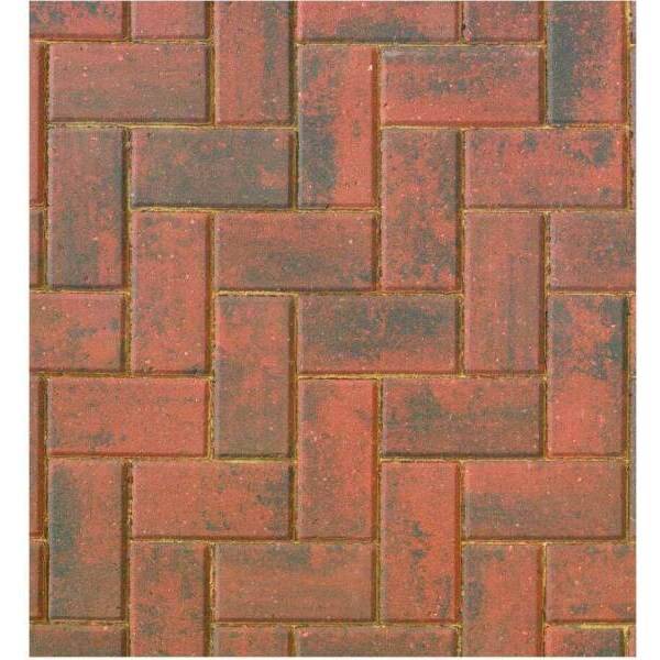 Brett Omega Paving 80mm 200 x 100mm Brindle