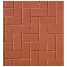 Brett Omega Paving 80mm 200 x 100mm Red