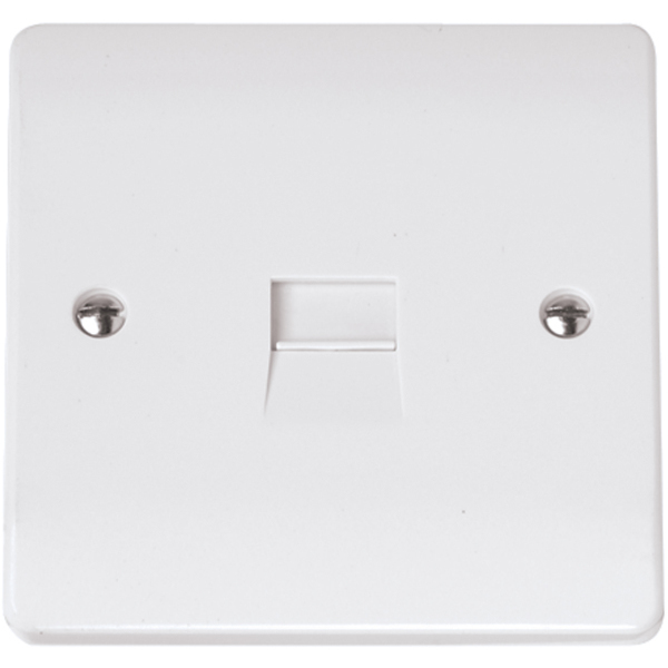 Click CMA119 Single Telephone Outlet - Master