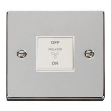 Click VPCH020WH 10A 1 Gang 3 Pole Fan Isolation Switch 