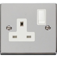 Click VPCH035WH 1 Gang 13A DP Switched Socket Outlet 