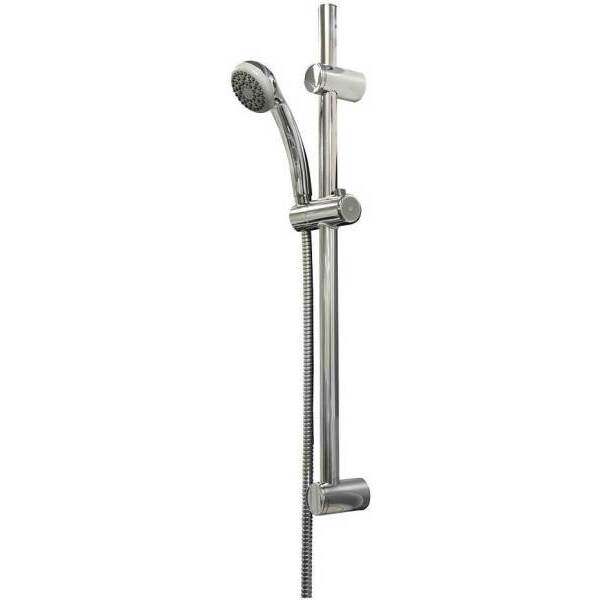 CROYDEX AM250941 1 FUNCTION SHOWER SET & RISER CHROME