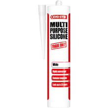 Evo-Stik Multi Purpurpose Silicone Sealant Clear C20 30812741