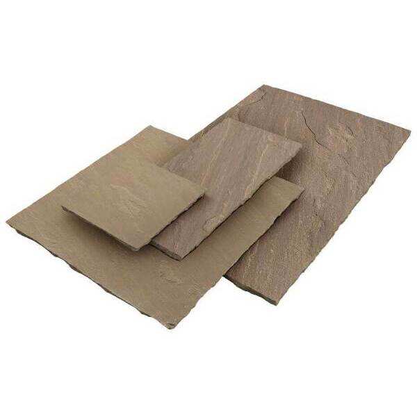 Global Stone 600 Series Natural Sandstone Project Pack 15.30M2 Country Green