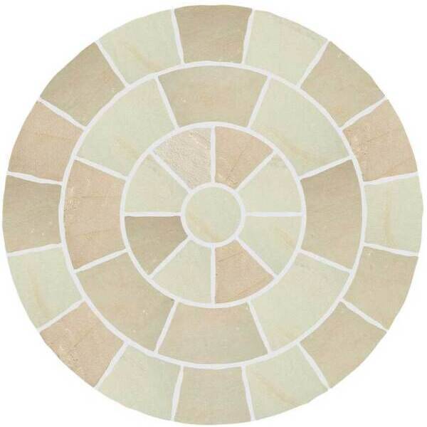 Global Stone Natural Sandstone Circle 2.8M Mint