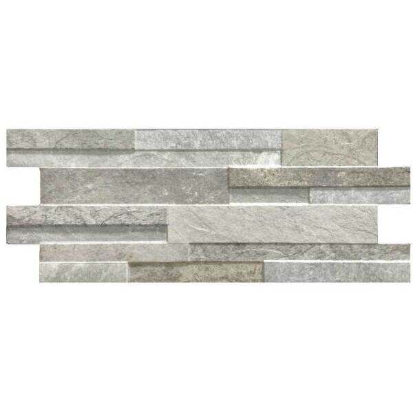 Global Stone Porcelain Cladding Per Tile 400 x 160mm Quartz Grey