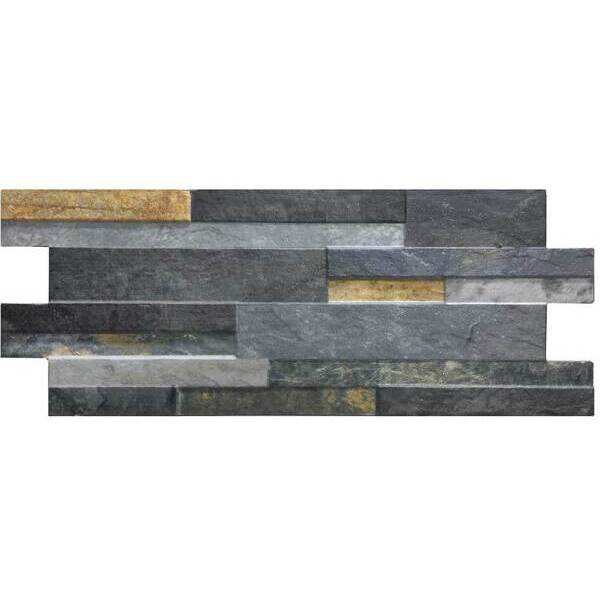 Global Stone Porcelain Cladding Per Tile 400 x 160mm Quartz Iron