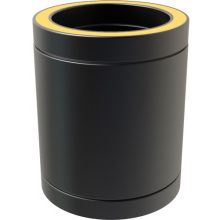 KC/TWPRO 30-150-012 PIPE 150 x 250mm BLACK