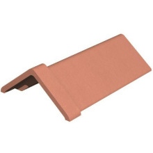 MARLEY CLAY CAPPED ANGLE RIDGE TILE RED 125deg x 400mm MAKE001JCAFB