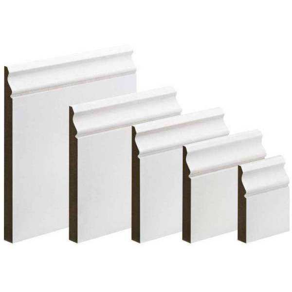 MDF Primed Ogee Skirting Board