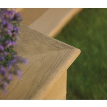 Millboard Bullnose Board 150 X 32 X 3600mm