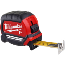 Milwaukee 4932464600 MAGNETIC TAPE MEASURE 8M