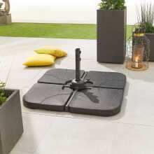 Nova Cantilever Parasol Base Sand &amp; Water Fillable 80Kg Slabs (Home Delivery)