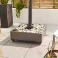 Nova Cantilever Parasol Base Stone Filled Grey (Home Delivery)