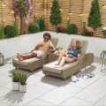 Nova Madison Sun Lounger Set Willow (Home Delivery)