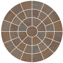 Pavestone Circle (Complete) 2400mm Diameter Raj Blend