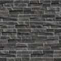 Pavestone Porcelain Rock Stack Cladding 385 x 75mm (Per Tile) Black