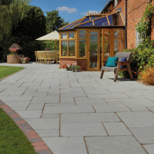 Pavestone Tudor Antique Paving 15M2 Denby Contractor Pack Calibrated