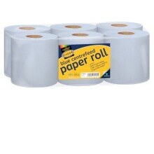 Prosolve Blue Center Feed Paper Per Roll