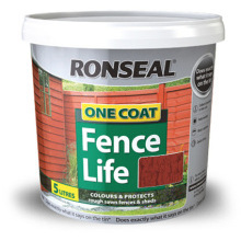 Ronseal One Coat Fence Life 5L Red Cedar