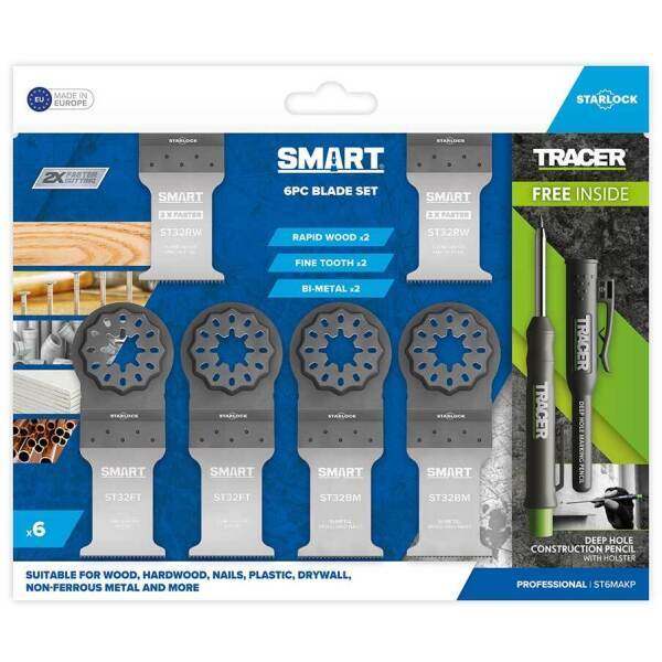 Royd Smart Starlock 6 Piece Kit C/W Tracer Pencil