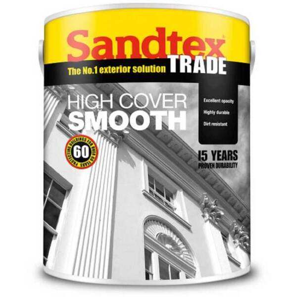 Sandtex High Cover Smooth Brilliant White 5L