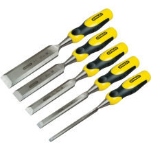 Stanley Assorted Dynagrip Strike Cap Chisel Set 6-32mm (5 Piece) | 2-16-885