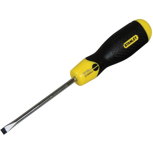  Stanley Cush Grip Screwdriver FLD 5x100mm