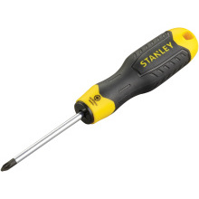 Stanley Cushion Grip Pozi Screwdriver Pz1 x 75mm | 0-64-955