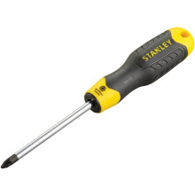 Stanley Cushion Grip Pozi Screwdriver Pz2 x 100mm | 0-64-974