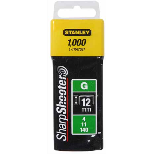 Stanley 10mm Heavy Duty Staples PK 1000