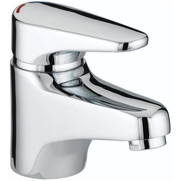 Bristan Jute Basin Mixer 105mm Chrome (without waste)